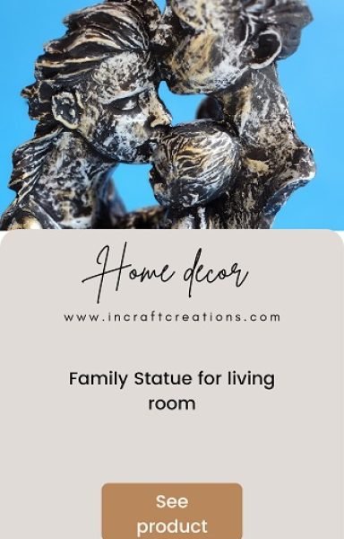 Incraft Creations family Statue