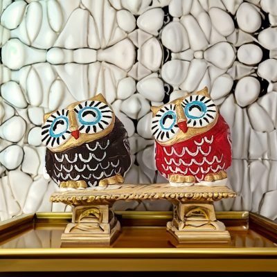 Owl home decor showpieces